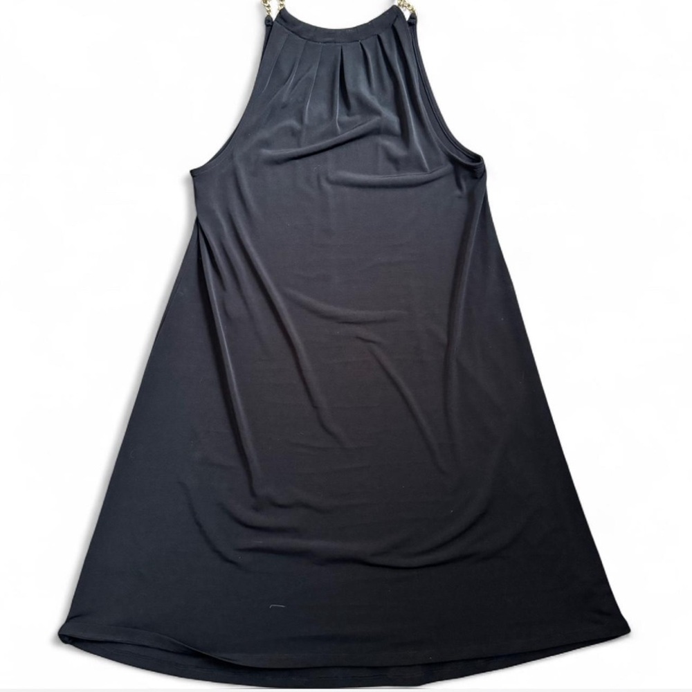 Women’s Michael Kors Black Sleeveless Dress with Chain Detail - Picture 7 of 7